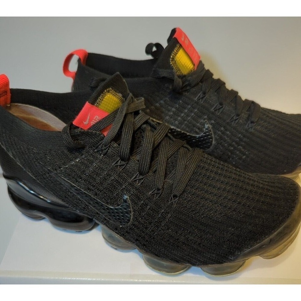 Nike Air Vapormax Flyknit 3 'Snakeskin' Black-Igloo AJ6900-023 Mens Sz 9